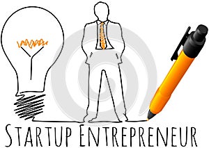 Entrepreneur startup business model