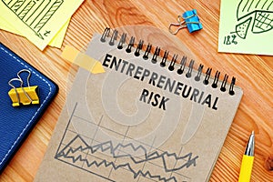 Entrepreneurial Risk report and calculations with charts.