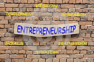 Entrepreneurship Concept Diagram