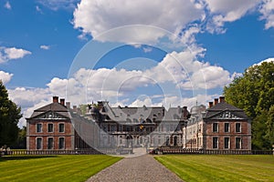 Entry of the Beloeil castle