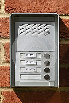 Entry doorbell intercom