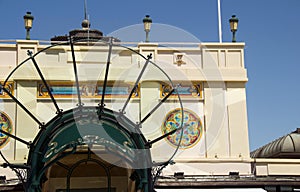 Entry famous cafe architecture Monte Carlo