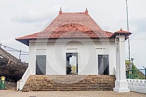 Entry gate to Dambulla cave temple, Sri Lan