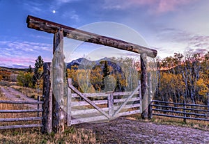 Gates to Mount Sopris photo