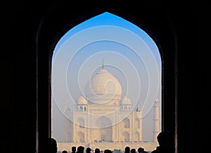 Entry gate to Taj Mahal