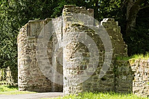 Entry into scone castle