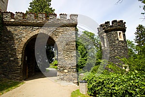 Entry to the castle