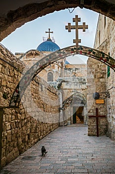 Entry to the Coptic Orthodox Patriarchate, St. Anthony Coptic Monastery