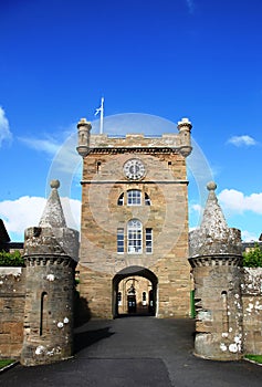 Entry to Culzean Castle, Scotland