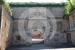 Entry to internal Fortress of Komarno