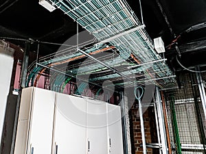 Entry of wiring to electrical panel