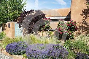 Entryway near Canyon Road in Santa Fe