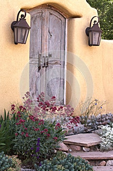 Entryway near Canyon Road in Santa Fe