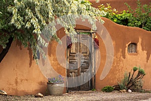 Entryway near Canyon Road in Santa Fe