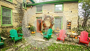 Entryway to Old Stone House - Welcome Home