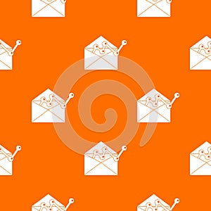 Envellope with graph pattern seamless