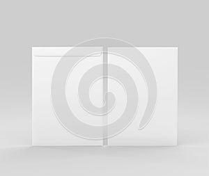 Envelope C4 Mockup 3D Rendering on Isolated Background