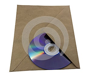 Envelope with a cd inside