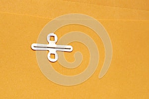 Envelope clasp photo