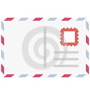 Envelope Color Vector Icon which can easily modify or edit
