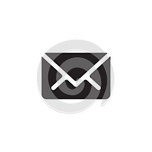 Envelope Email Icon On White Background