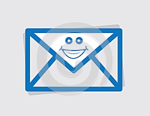 Envelope Happy Face