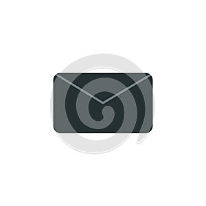 the envelope icon. Element of web icon with one color for mobile concept and web apps. Isolated the envelope icon can be used for