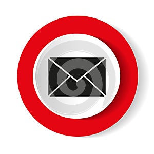 Envelope Icon . Mail symbol for your web site design, logo, app, UI.