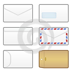 Envelope Icons EPS photo