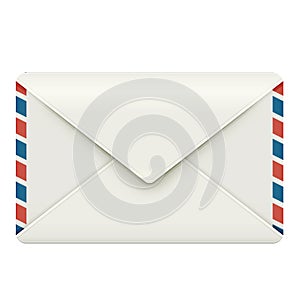 Envelope Isolated on White Background