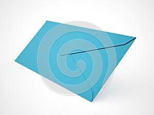 Envelope letter concept rendered on white