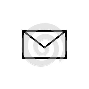 Envelope, mail icon. Can be used for web, logo, mobile app, UI, UX