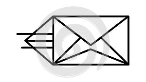 Envelope Mail Letter, Communication Message Correspondence Vector Design Generative AI