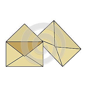 Envelope and mails