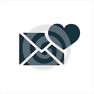 Envelope vector icon modern and simple flat symbol for web site, mobile, logo, app, UI.
