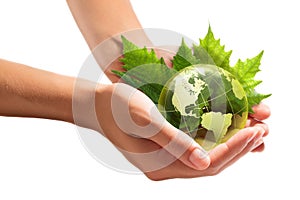 Environment conservation in your hands - usa