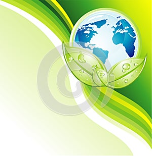 Environment Earth Businees Card
