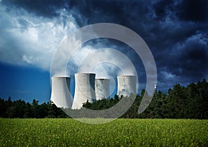 Environment, nuclear power station