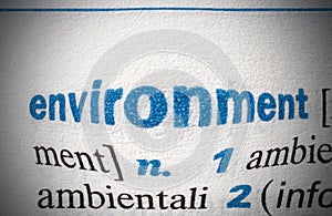 Environment word