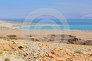 Environmental catastrophe on the Dead Sea, Israel