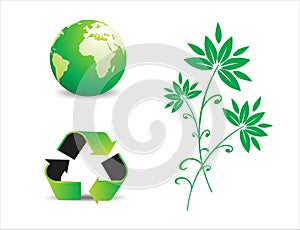 Environmental conservation symbols