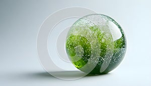 environmental glob with isolated background