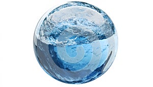 environmental glob with isolated background