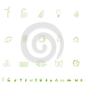 Environmental Icon Set