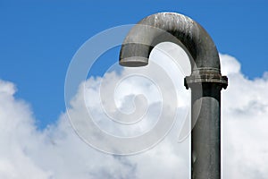 Environmental Image of an Industrial Pipe