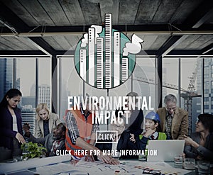 Environmental Impact Conservation Ecology Help Concept