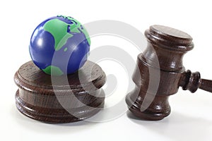 Environmental law with Judge Gavel and Earth