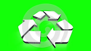 Environmental logo in 3d