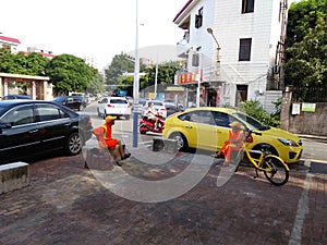 Environmental sanitation worker