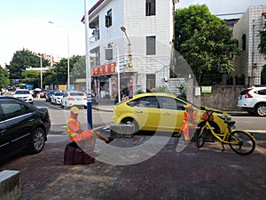 Environmental sanitation worker